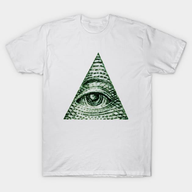 illuminati classic logo T-Shirt by miskel